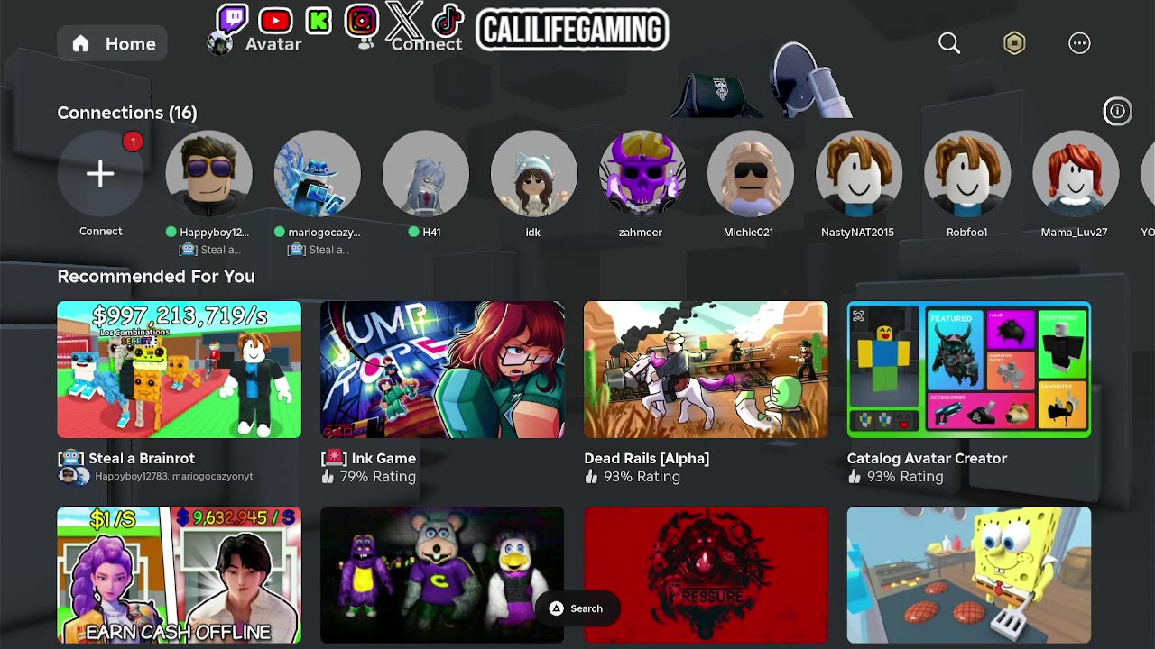 Cali Life Gaming (Roblox) 99 nights in a forest)