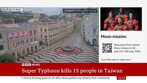 Super Typhoon Ragasa makes landfall in China | BBC News