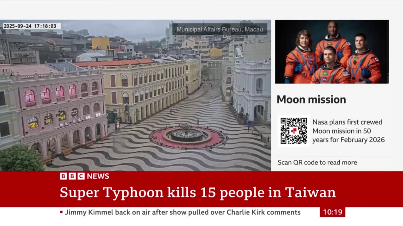 Super Typhoon Ragasa makes landfall in China | BBC News