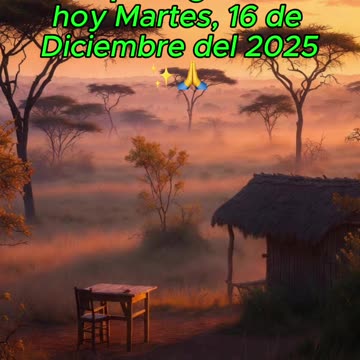 🙏✨¡Evangelio de hoy Martes, 16 de Diciembre del 2025✨🙏