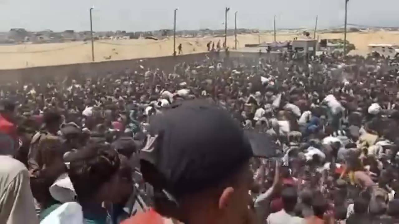 Gazans crowd into GHF ‘distribution centres’ out of sheer desperation