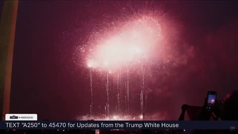 The GRAND FINALE in D.C. lit up the sky over the White House