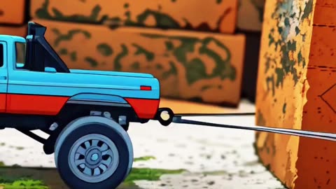 RC Car Vs. Brick !