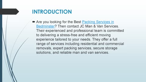 Best Packing Services in Bedminster