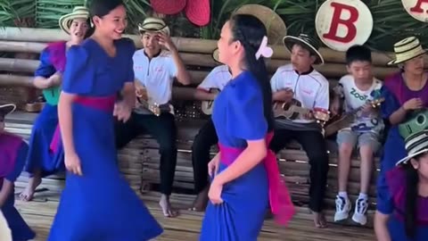 Tandem Traditional Tinikling Dance