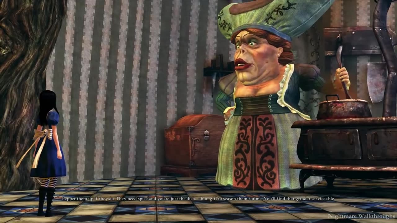 Alice: madness returns - wonderland cutscene