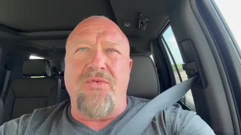 Alex Jones Weighs in on Hillary Clinton Praising Trump