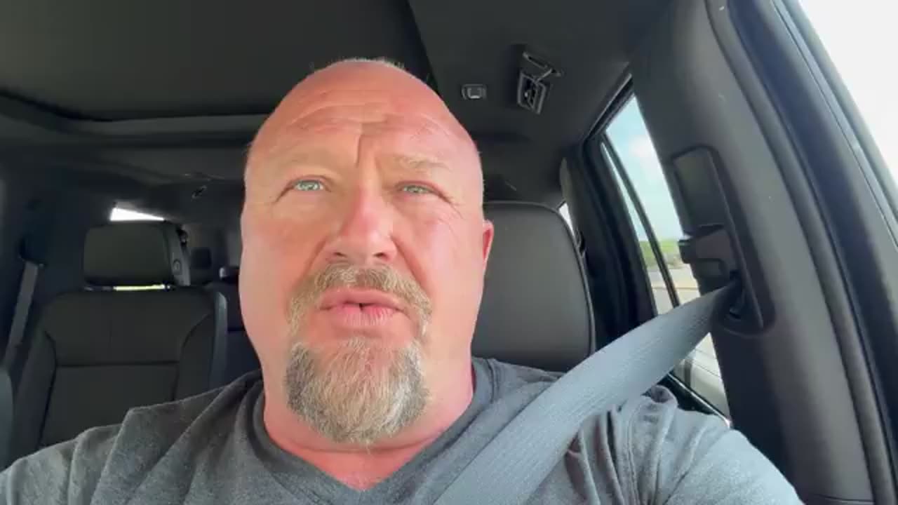 Alex Jones Weighs in on Hillary Clinton Praising Trump