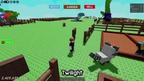 Starting Over in Grow a Garden but with RACCOON ARMY