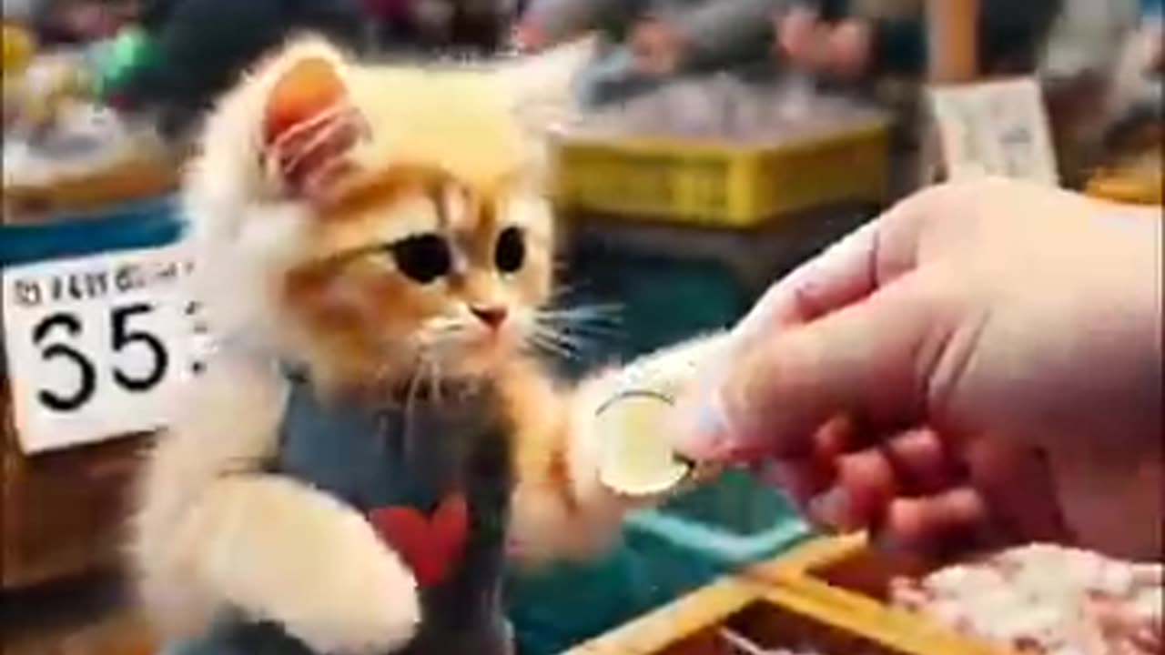 Very Cute Cat Video Interesting Cat Story