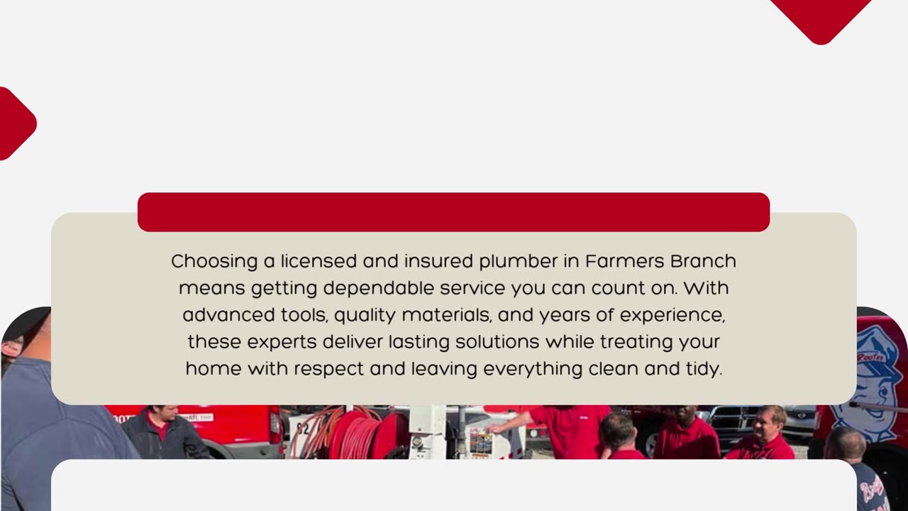 Reliable Plumber Service in Farmers Branch