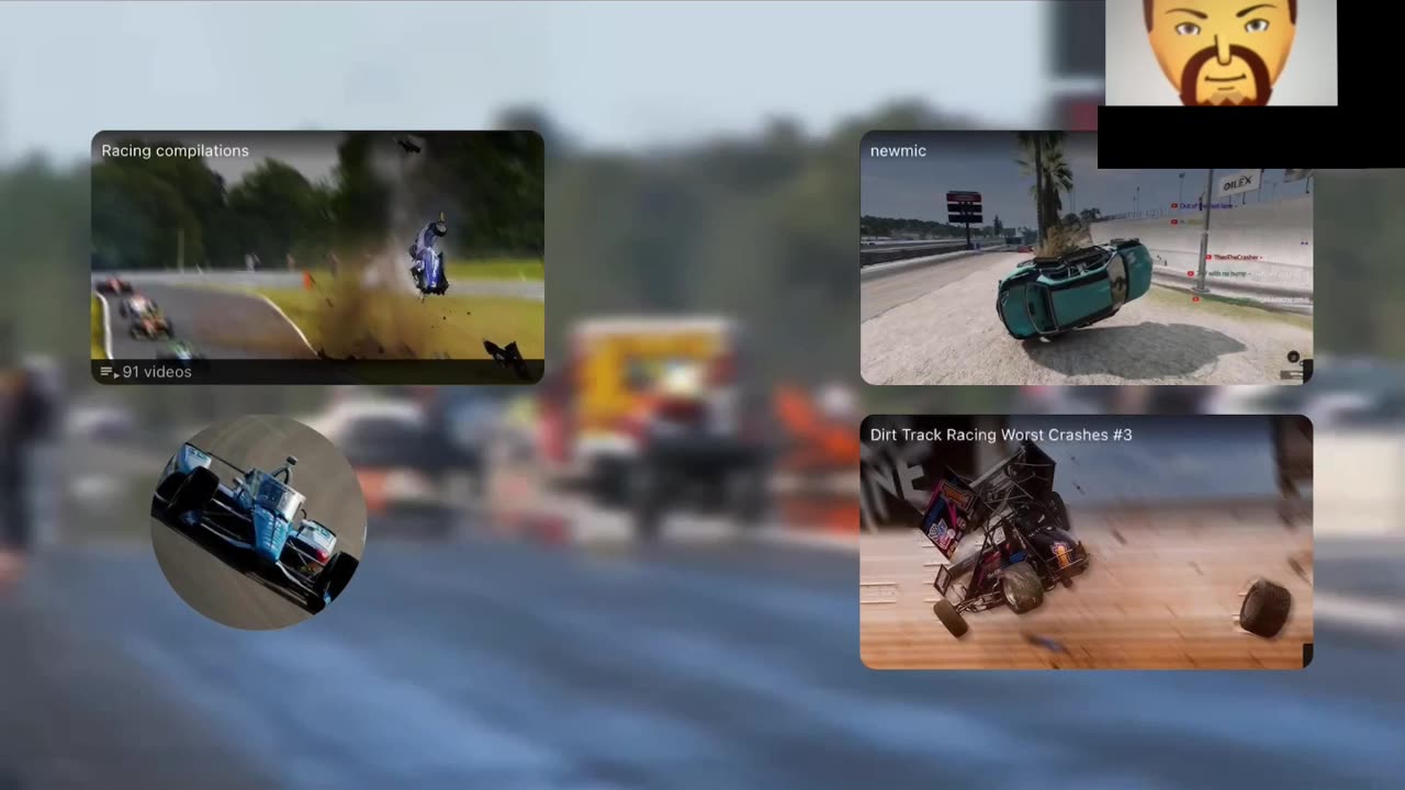 Motorsport - Front Blowover Crashes (REACTION)
