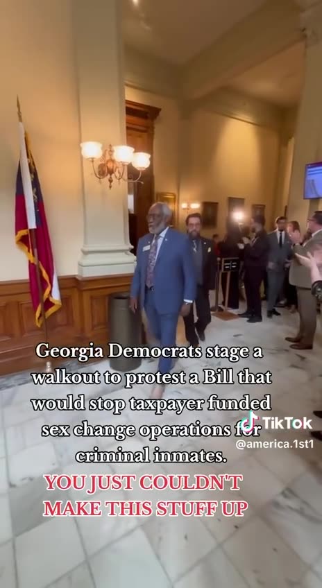 Democrats Stage Walkout to Protest Criminal Inmates No Longer Getting Taxpayer-Funded Sex Changes