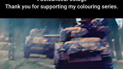 Battle for Cologne M26 Pershing vs. Armored Tank #ColourisedHistory