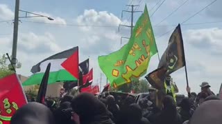 This is not Tehran, it's Dearborn in America.