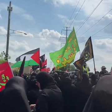 This is not Tehran, it's Dearborn in America.