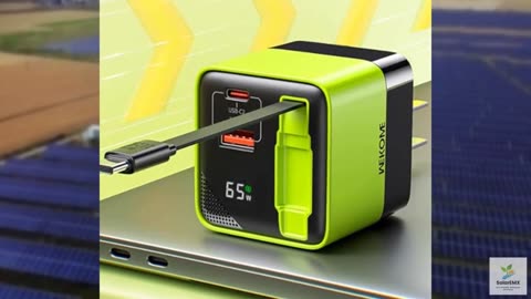 80 Watt Charger, 3 in 1 Gan Charger,Scalable 80w Max Fast Charger Module,Retract