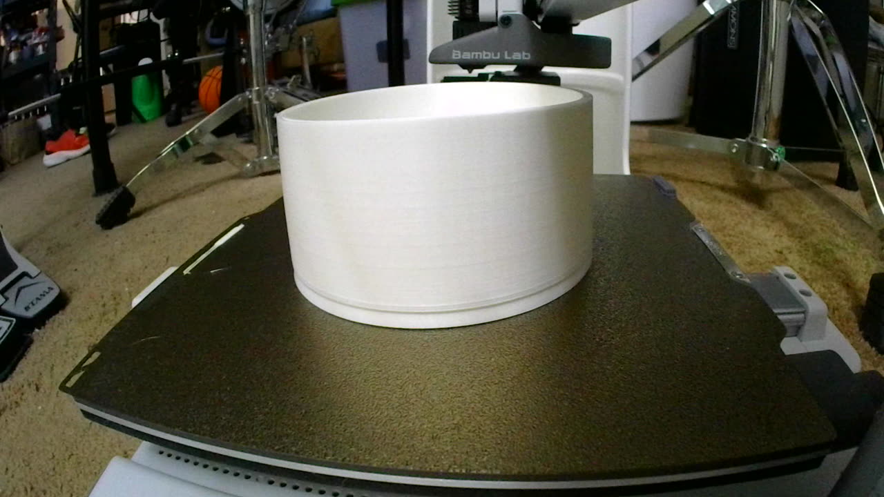 3D Printing Timelapse - Paint Brush Set Prt 2 Water Cup