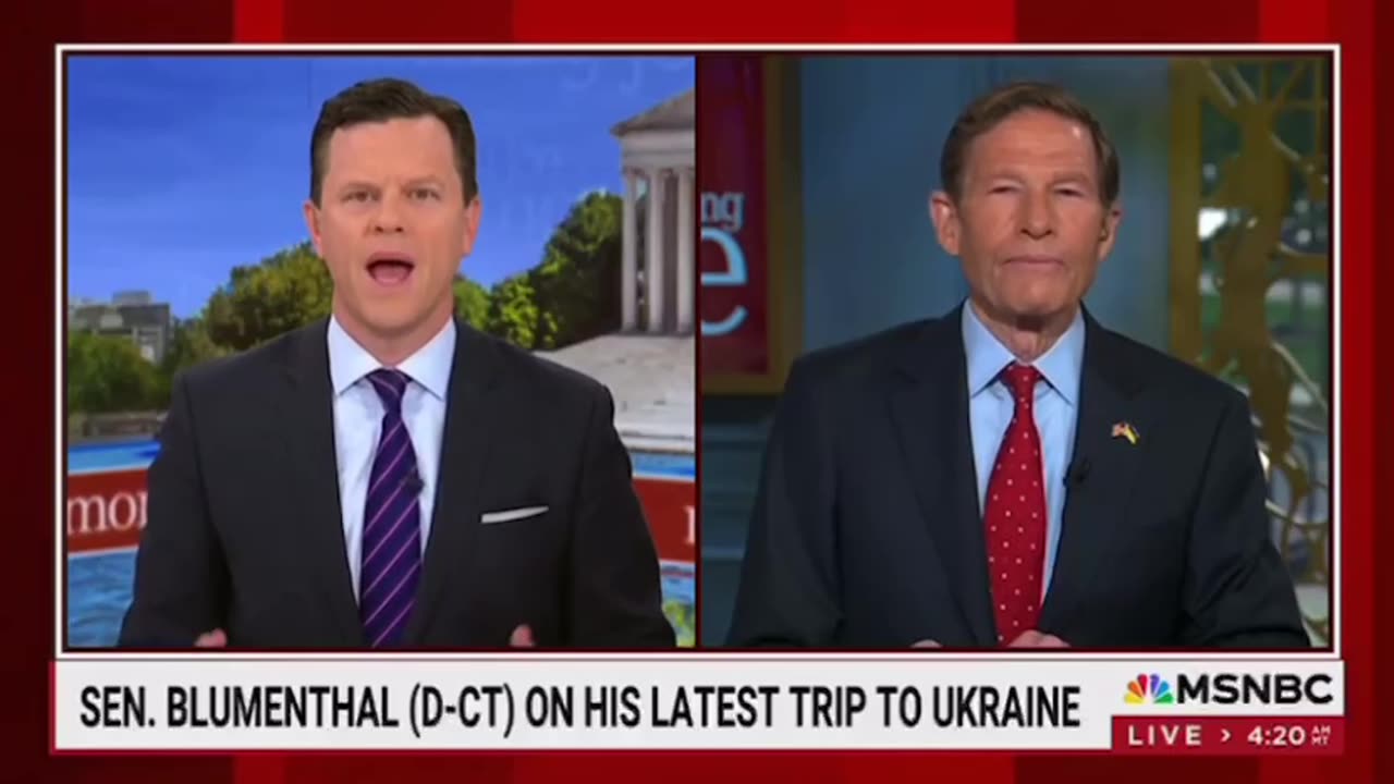Does Senator Blumenthal have Parkinson’s?