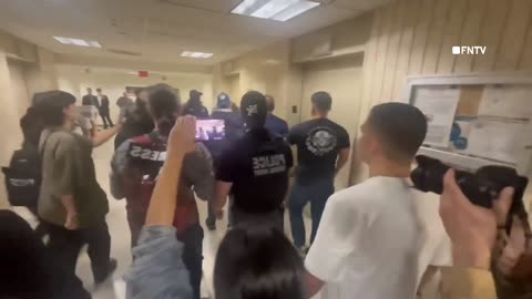 NYC Comptroller being arrested by ICE