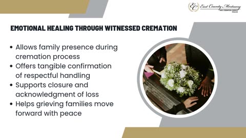 3 Ways Witnessed Cremation Provides Peace and Closure | Funeral Planning Services El Cajon&San Diego