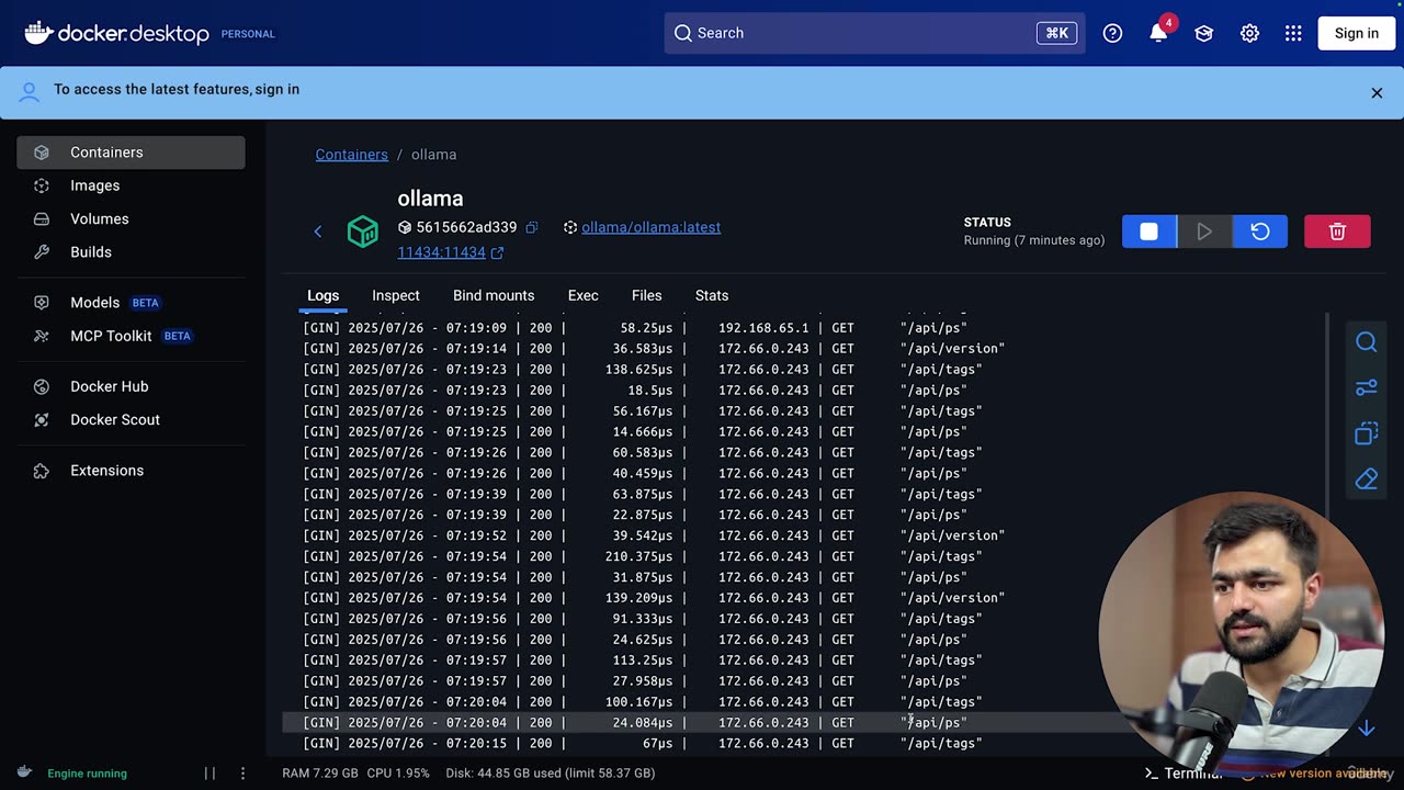 18.4 -Configuring OpenWebUI with Ollama Backend