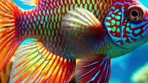 The most beautiful fish in the sea