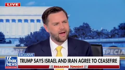 Vice President Vance Reacts to Israel-Iran Ceasefire