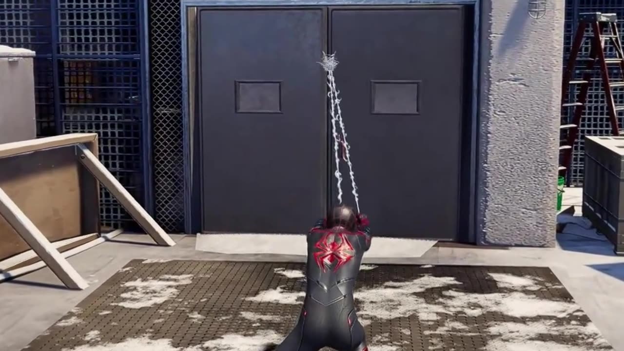 Guess Miles never learned to knock?