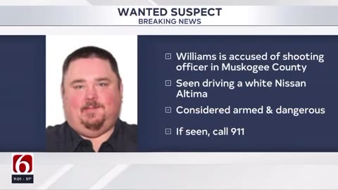 Blue Alert issued for the suspect, Billy Wayne Williams, that just shot a PO