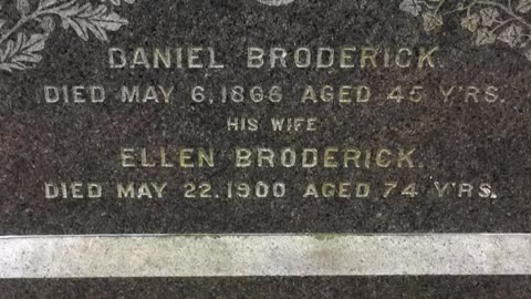 FAMOUS GRAVES - VOL. 126: DANIEL & BETTY BRODERICK