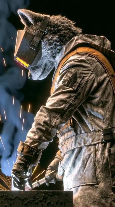 The video is made with AI, it may be artificial