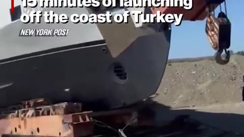 OH NO! Luxury yacht capsizes minutes into maiden voyage in the Black Sea