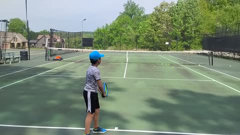 Tennis serve