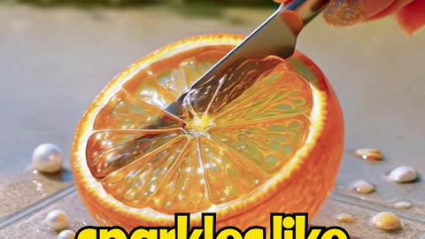 Ai glass fruit cutting