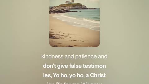 A Christian Life For Me