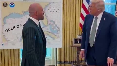 Conor McGregor with Trump in the Oval Office. #ConorMcGregor #St. Patrick’s Day #Trump