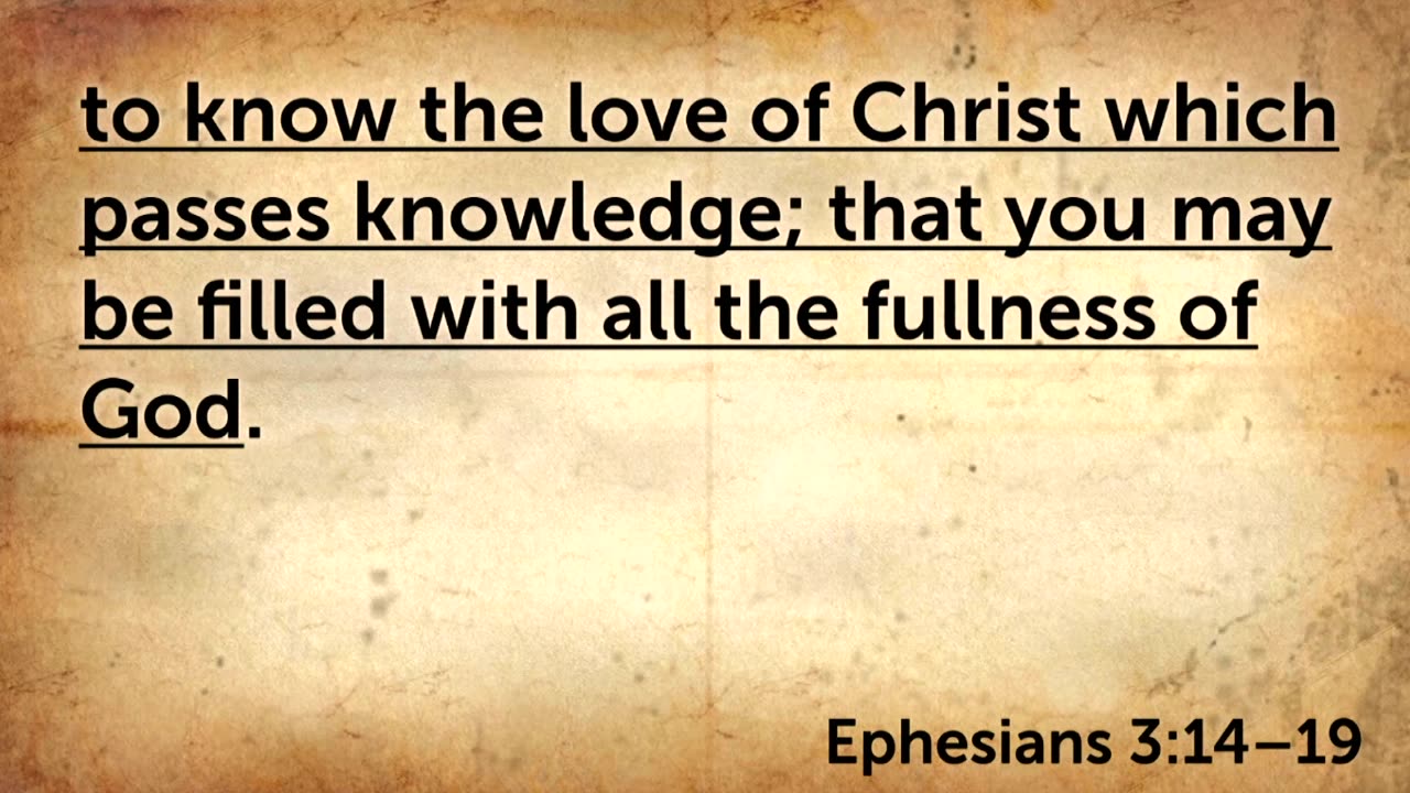 Growth In Love Is The Hallmark of Our Christian Faith - Message Only