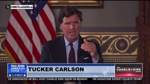 Tucker - It’s Disgusting Netanyahu used Charlie Kirk’s death to say that he lived for Israel’s cause