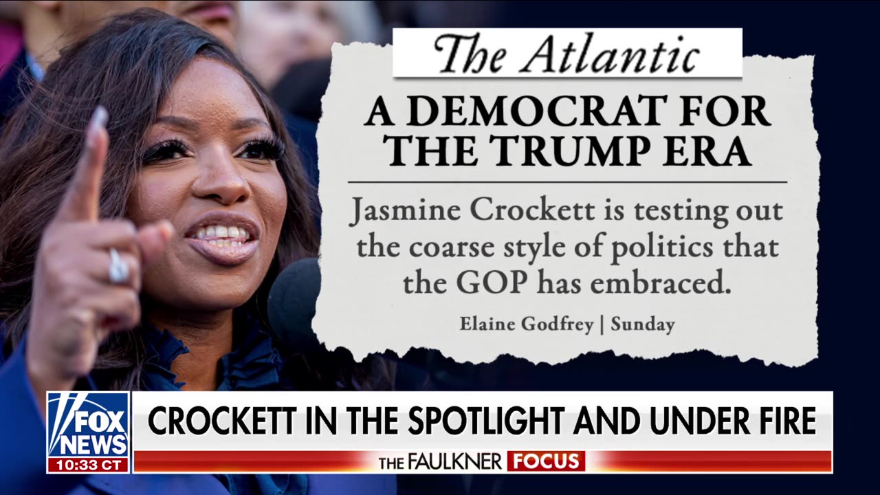 Rep. Crockett doesn’t get attention for the ‘right reasons