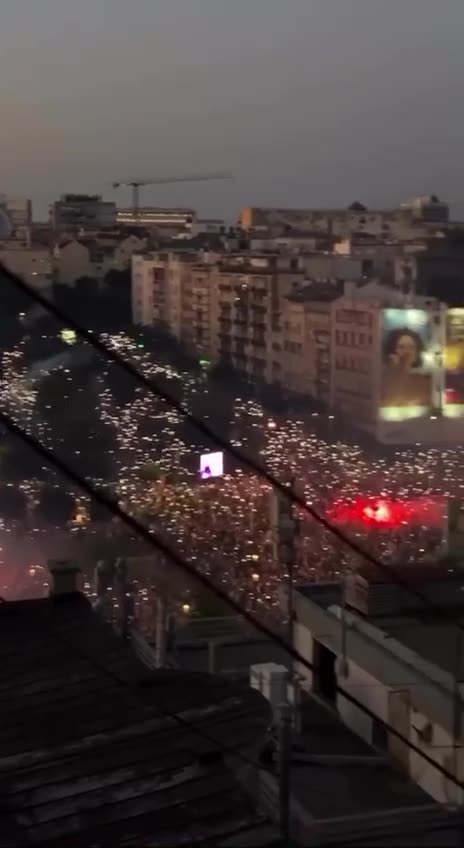 ‼️🇷🇸 Videos of yesterday's