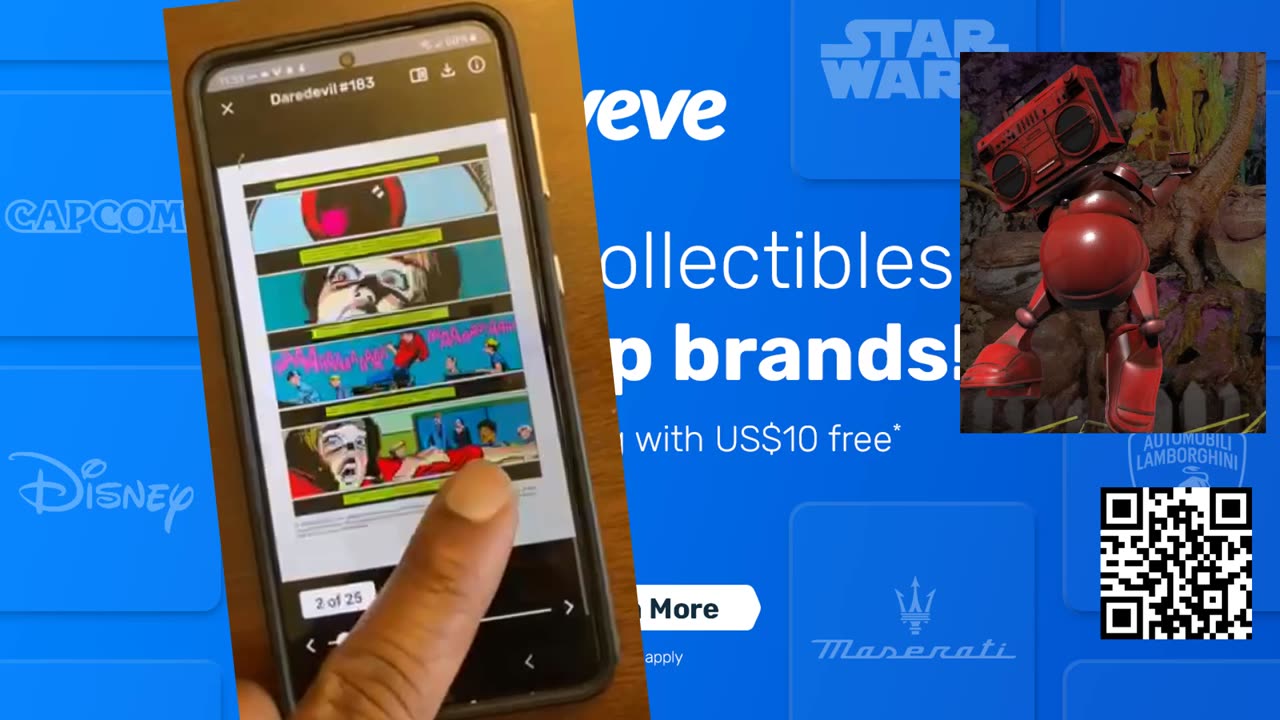 Discover VeVe Comics with OMIVeterans!