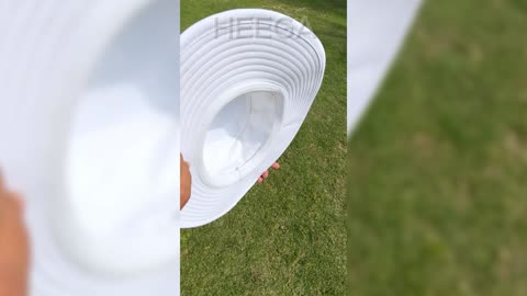 Heega Atmos Cricket Hat Men | Umpire Hat | Test Match Cap (White)