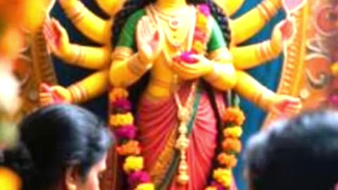 Durga, the destroyer of evil