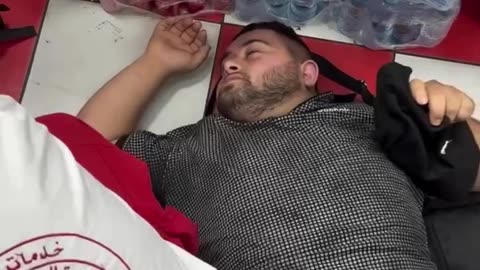 Seriously ill Palestine men