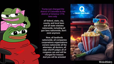 ⛔️Fren News 17-JFK Files -Trump Changed DC To DA