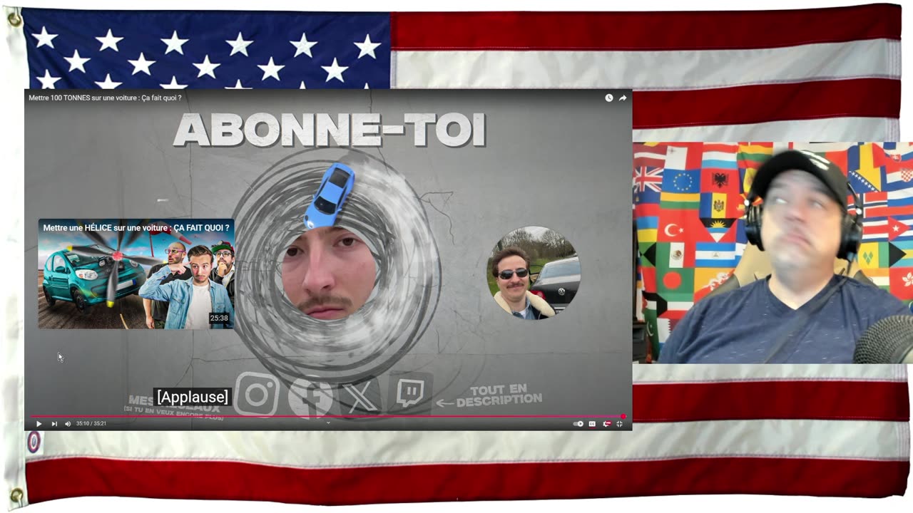 Mettre 100 TONNES sur une voiture : Ça fait quoi ? - REACTION