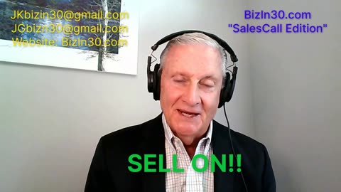 BizIn30.com SalesCall Mini Podcast: Top Selling Tool - 2 Steps to Create Meaningful Differentiation