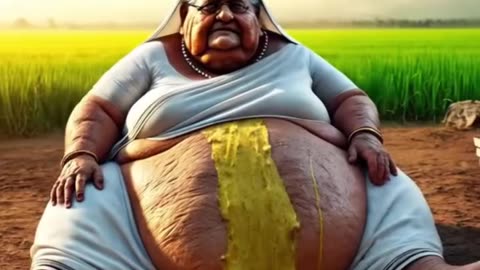 grandma the potato eater