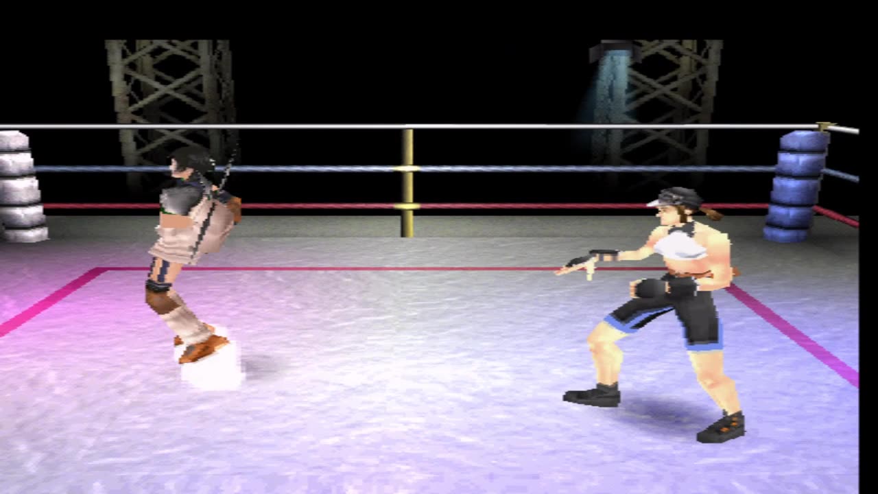 Ehrgeiz (PSX) Tifa Lockheart Gets Spanked